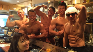 Japan's Macho Restaurant Serves Up Real Beefcakes